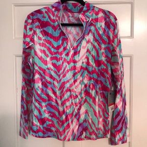 NWT Long Sleeve Half Zip Women’s Active Pullover L